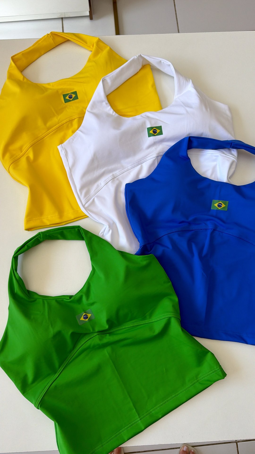 Blusa poliamida BRASIL