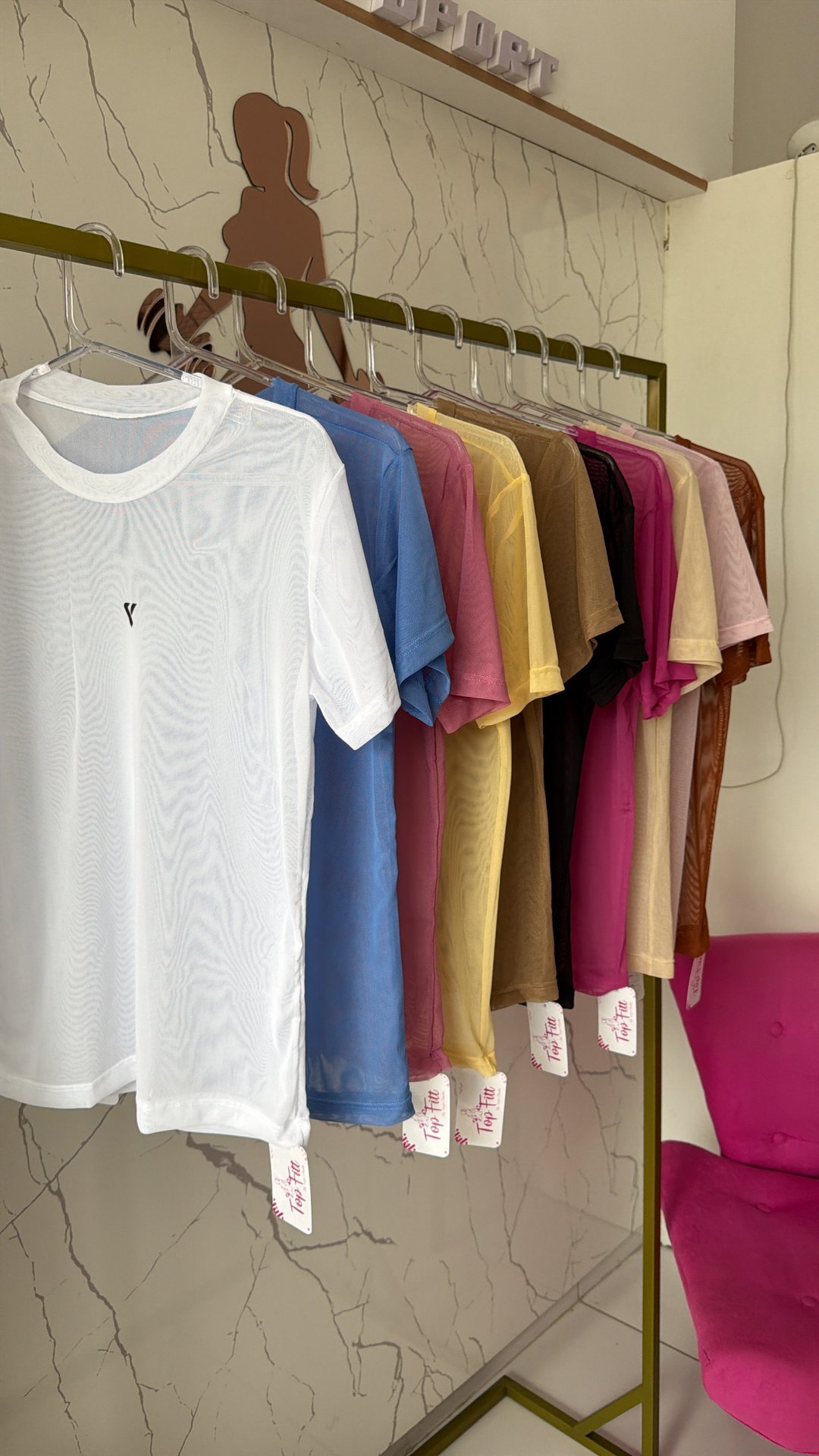 Blusa em Tule