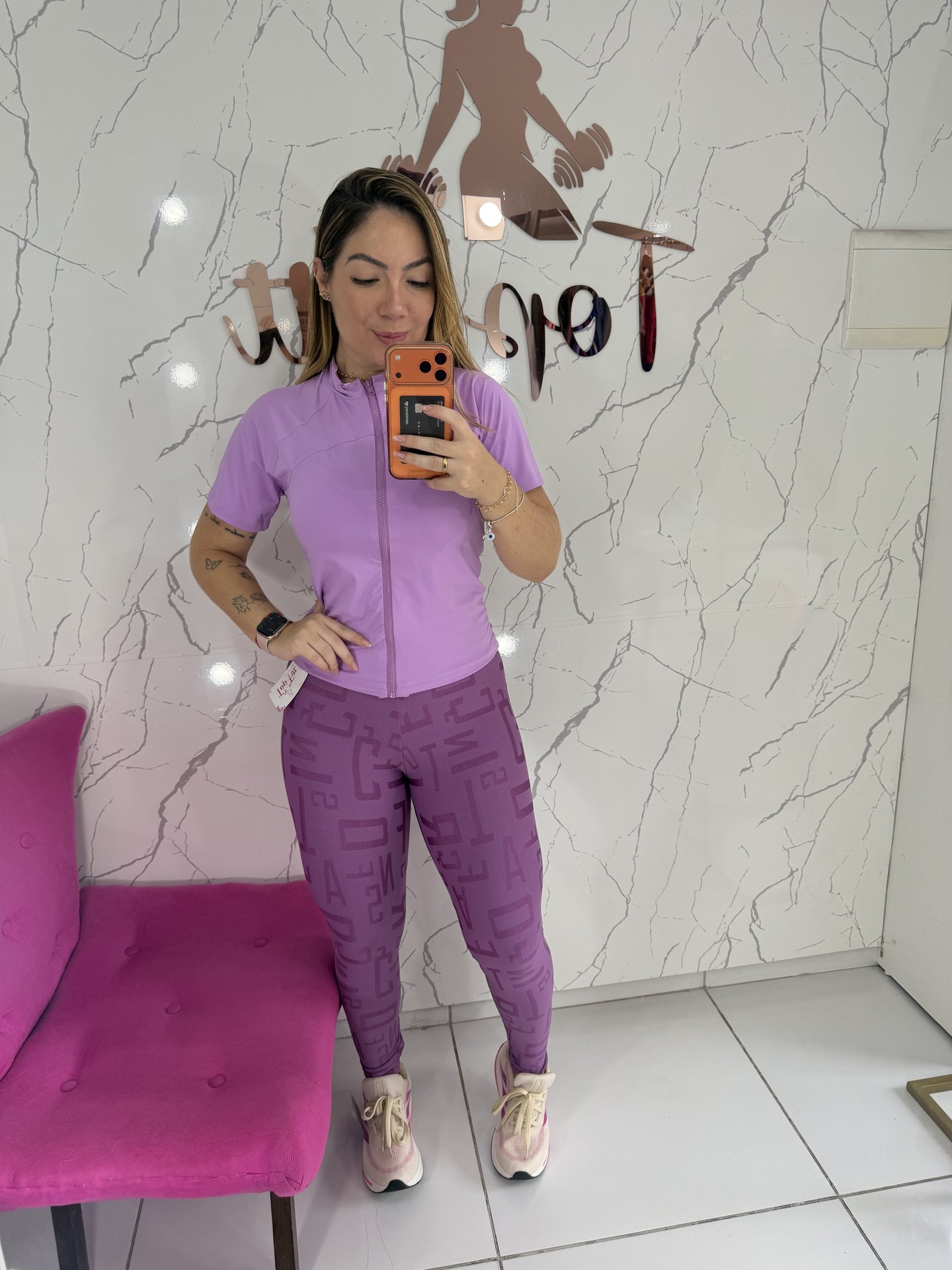 Legging letrada