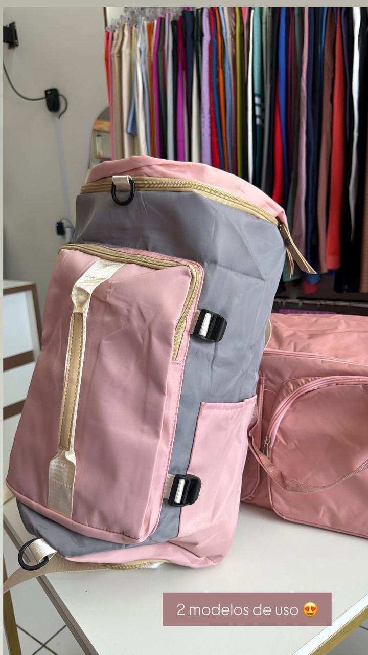 Mochila Fitness Rosa
