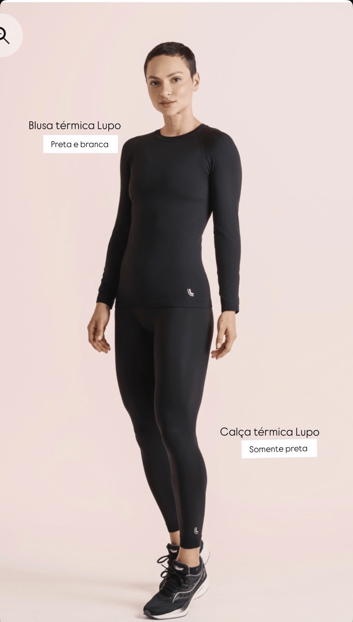 Blusa térmica LUPO