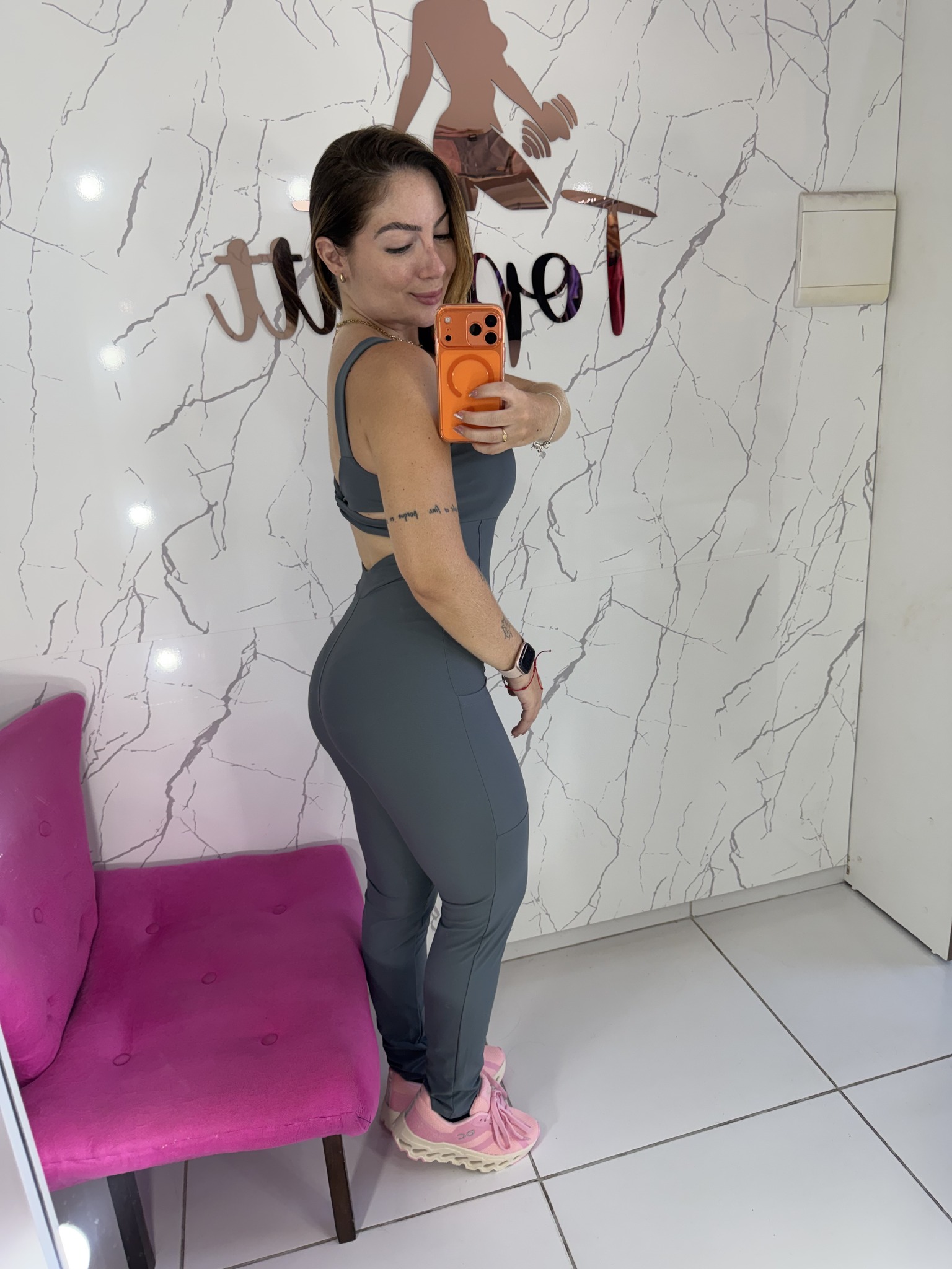 Macacão bolso compressão