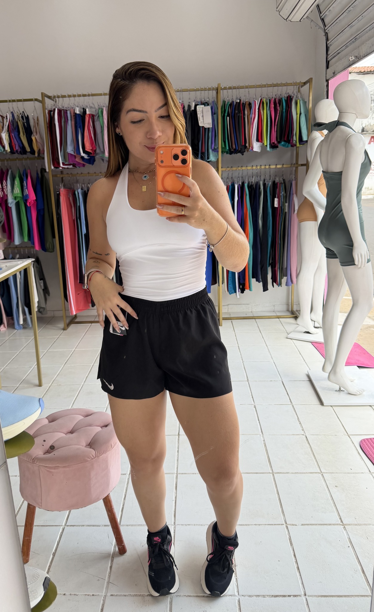 Short Nike duplo