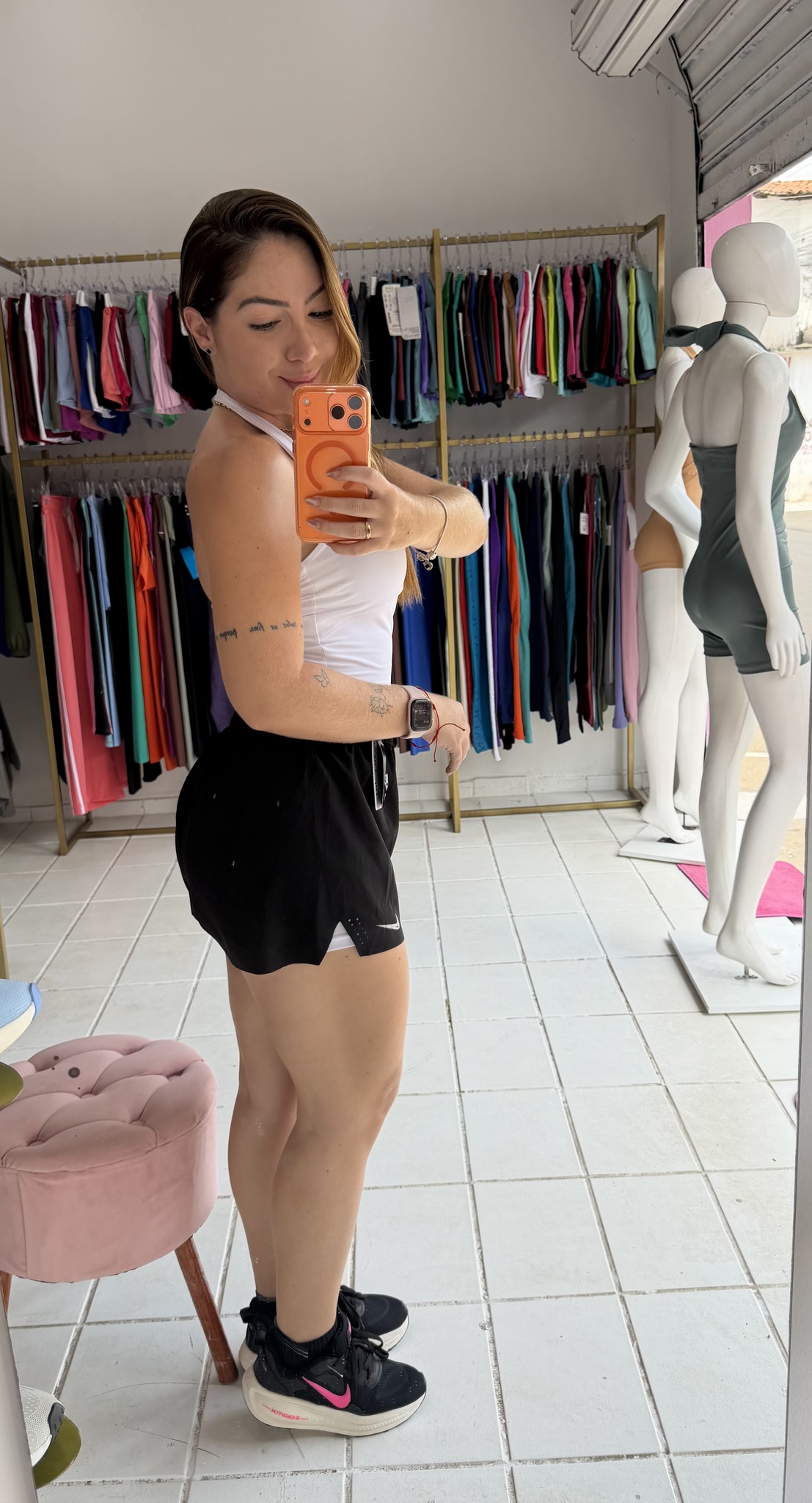 Short Nike duplo