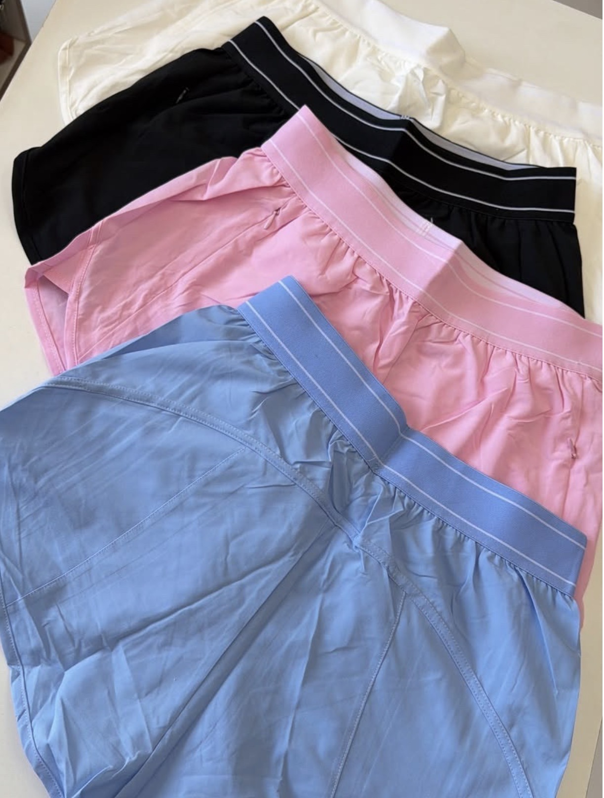Short duplo tactel importado