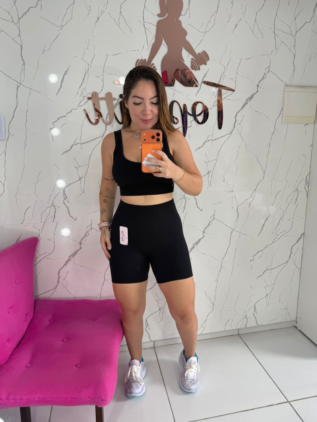 Conjunto canelado
