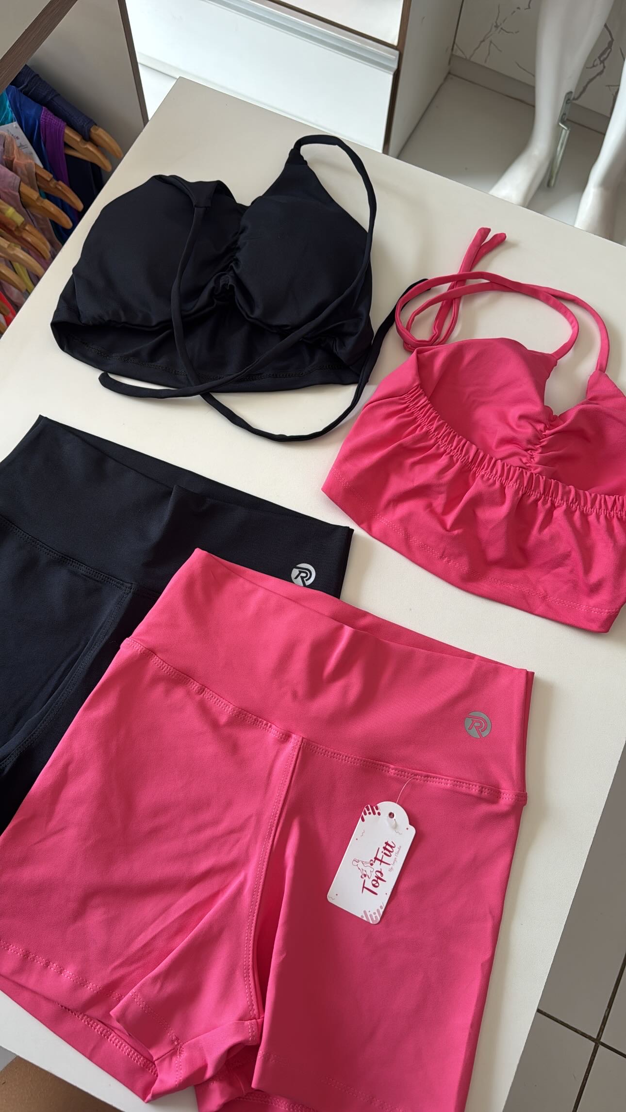 Conjunto em short no poliamida