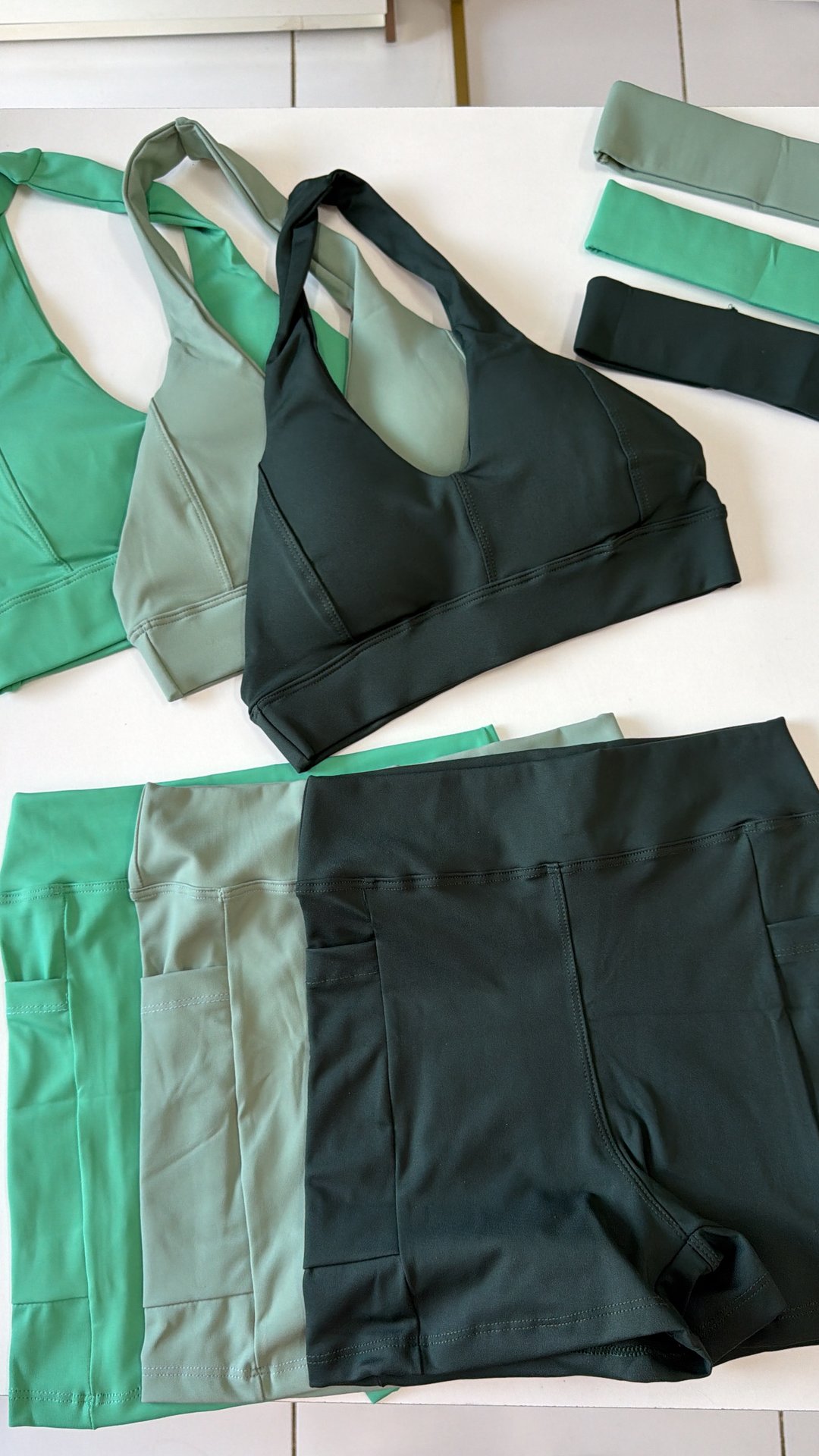 Conjunto poliamida bolso