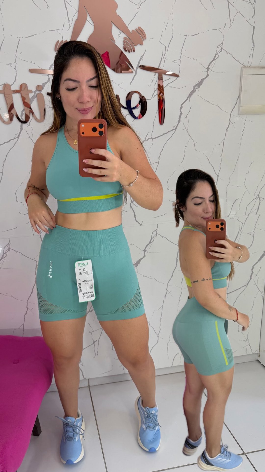 Conjunto short + top Lupo