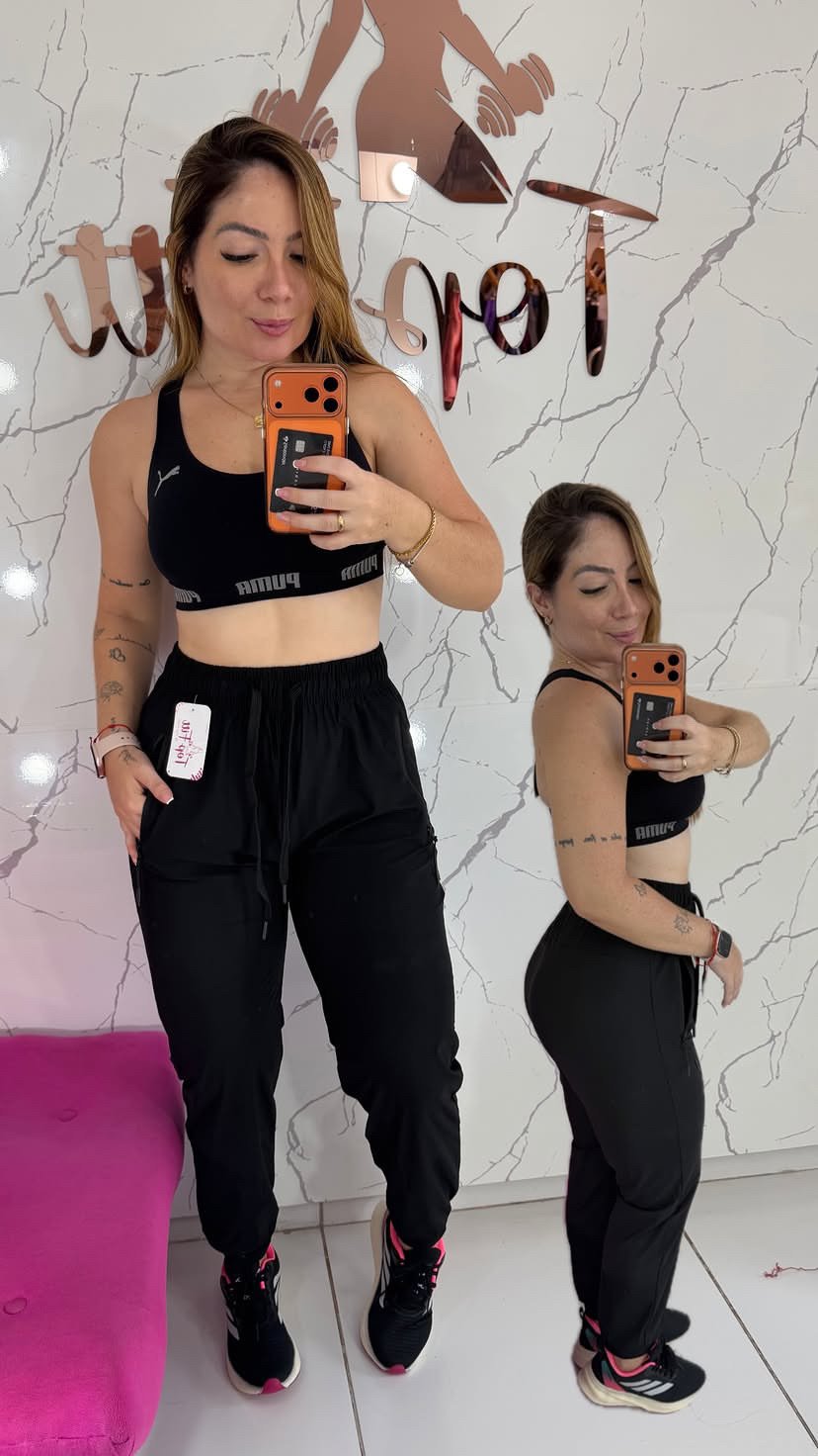 Calça tactel