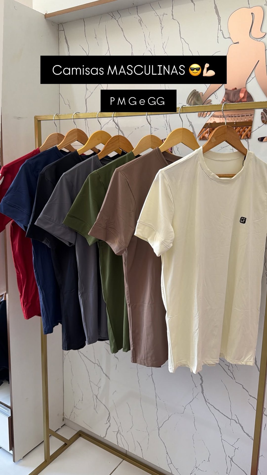 Camisas masculina