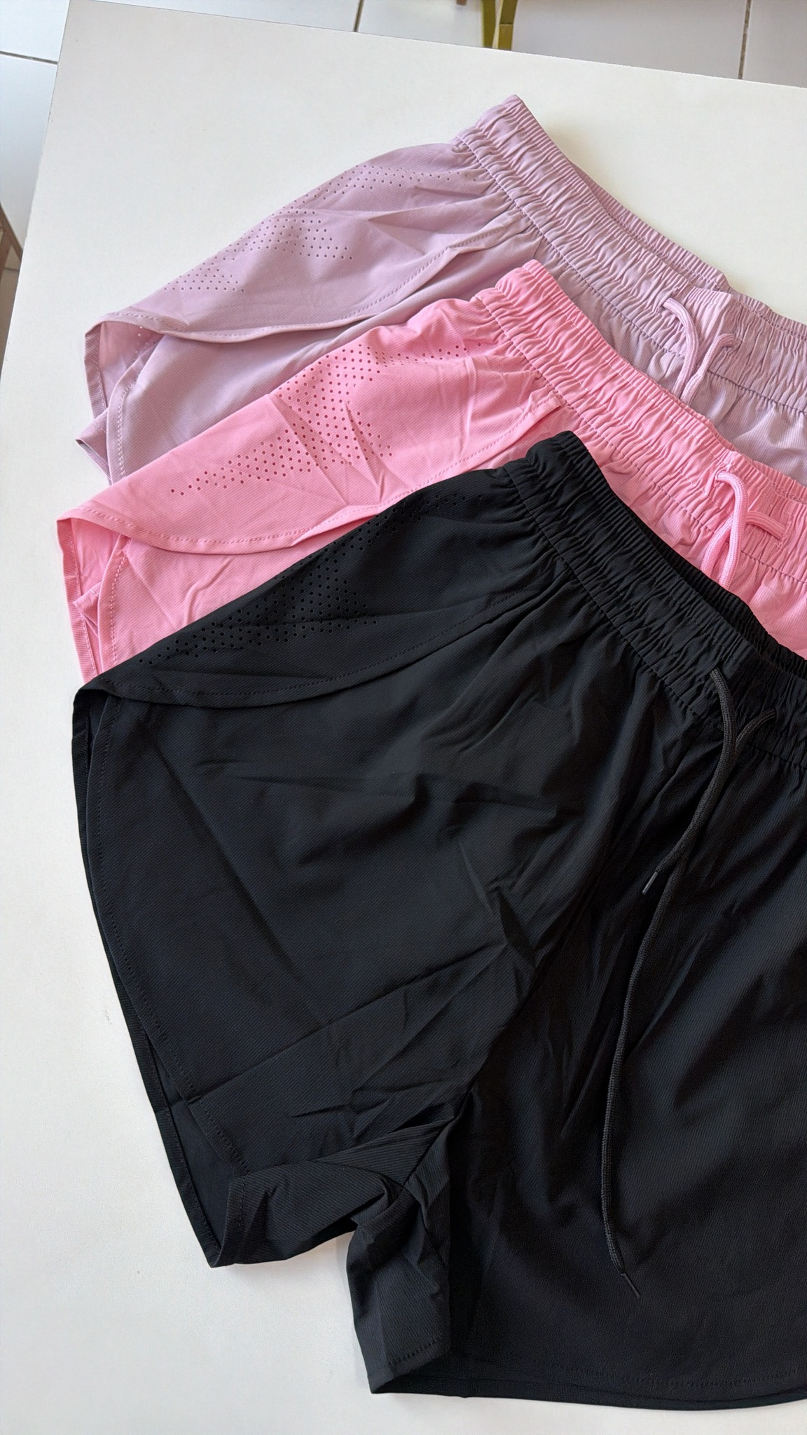 Short duplo tactel importado