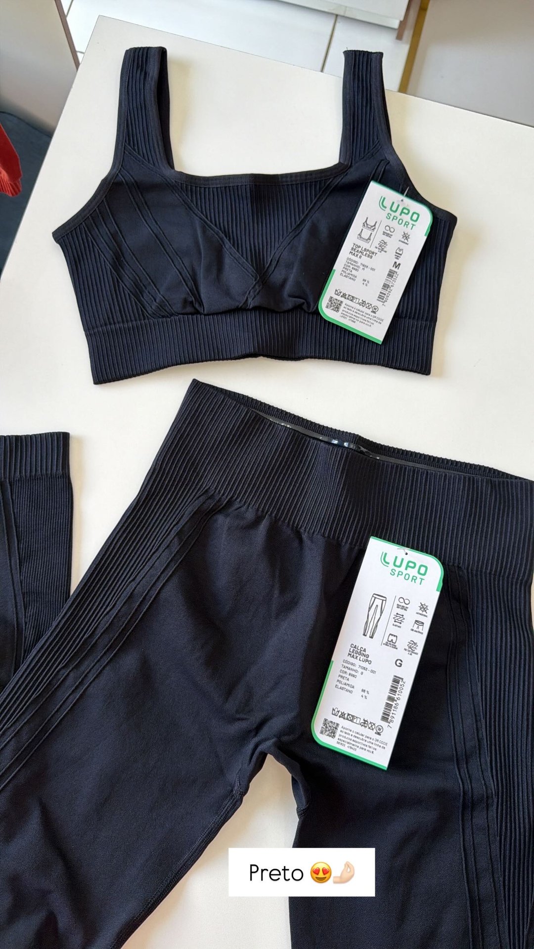 Conjunto Max Lupo em Legg