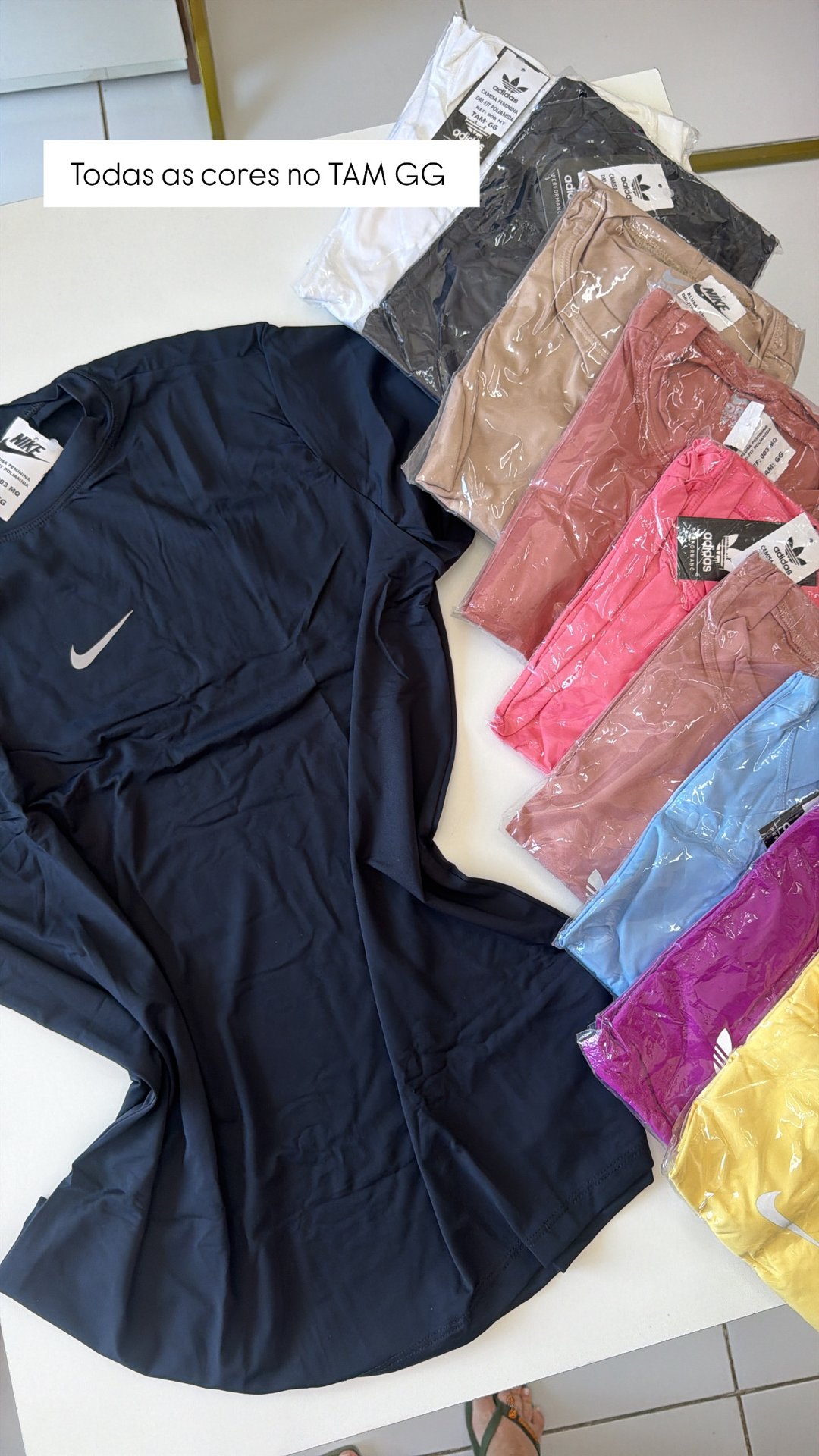 Blusas Nike Adidas GG