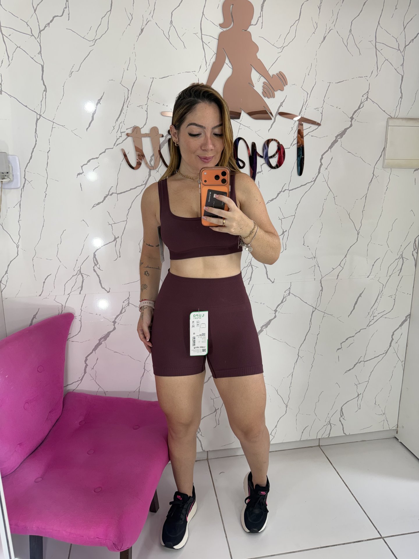 Short canelado Lupo