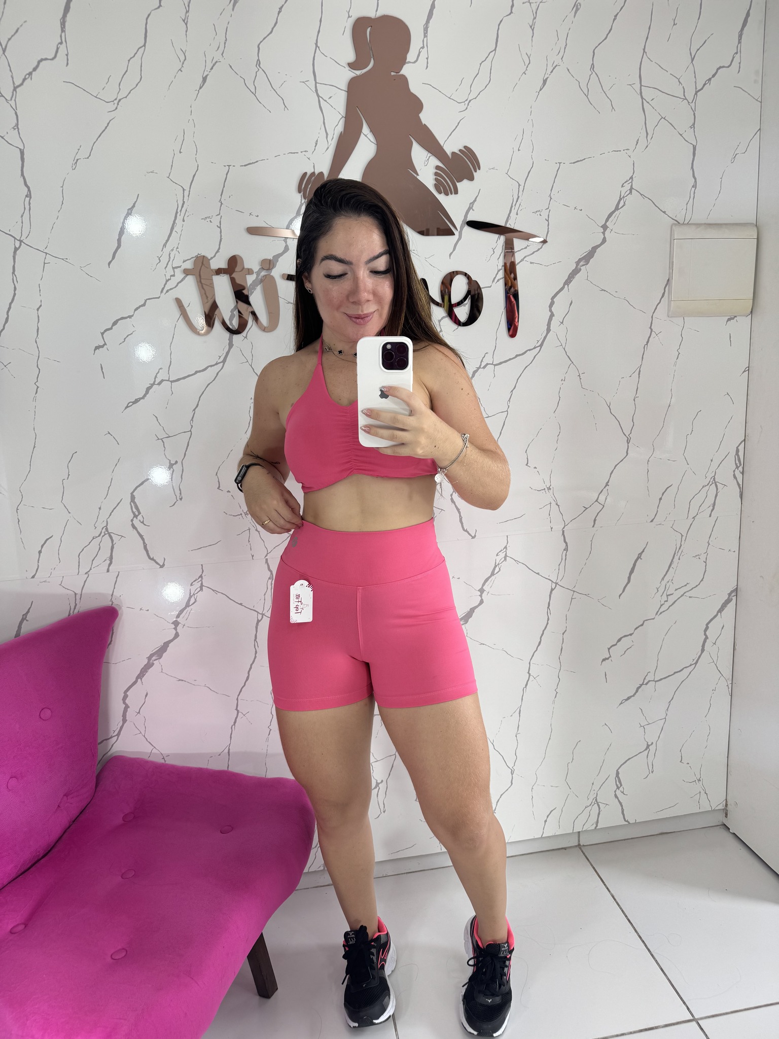 Conjunto em short no poliamida