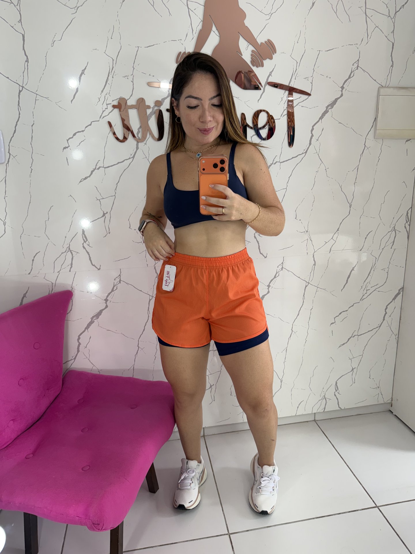 Conjunto em short duplo