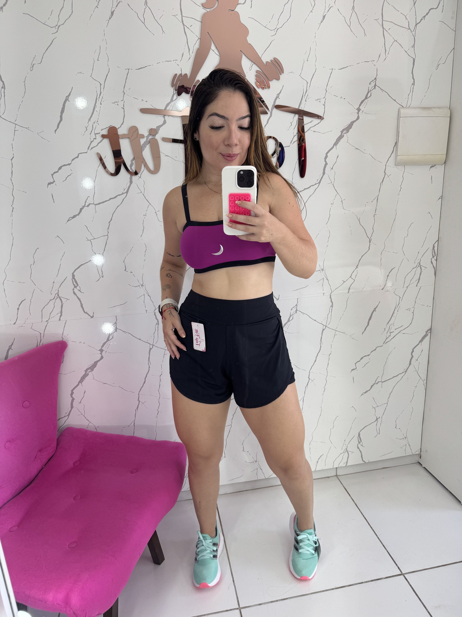 Conjunto short duplo
