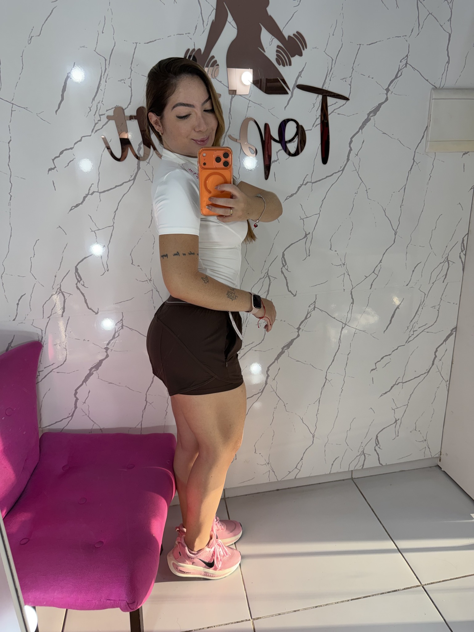 Short duplo tactel importado
