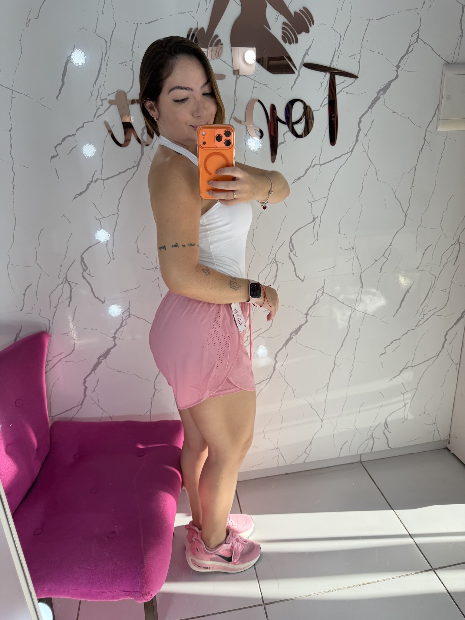 Short duplo tactel importado
