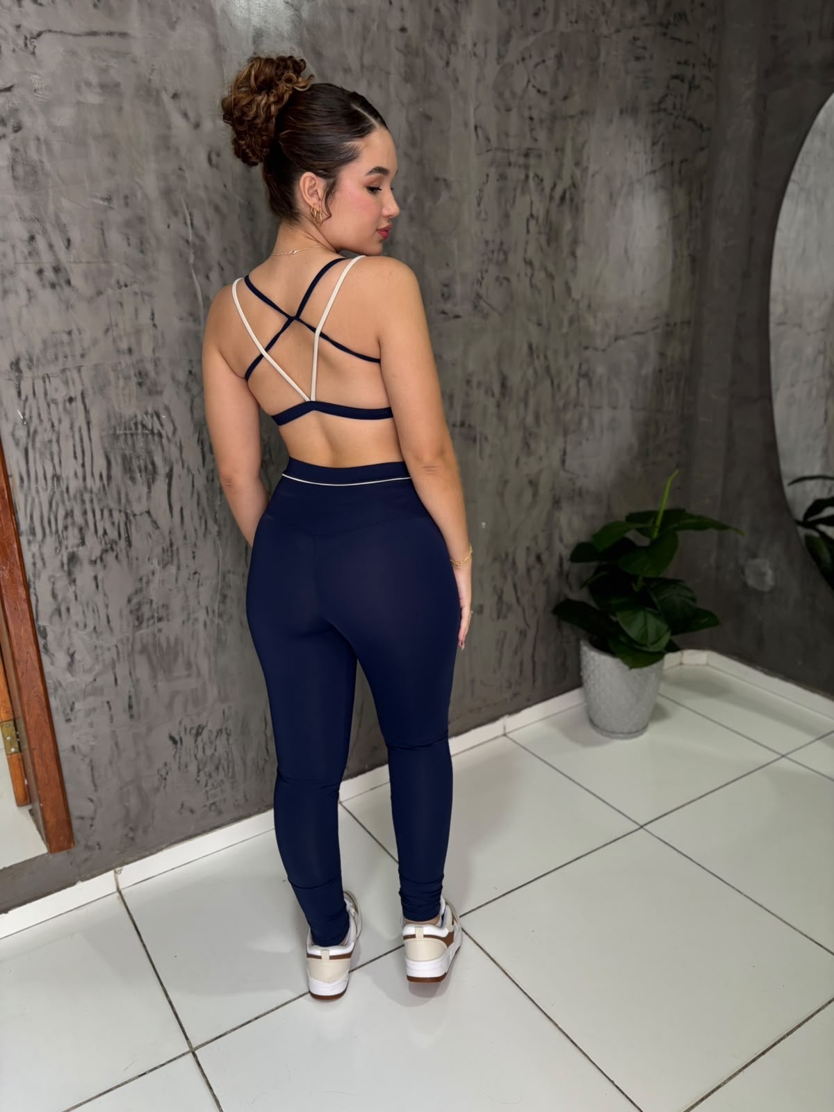 Conjunto legg poliamida