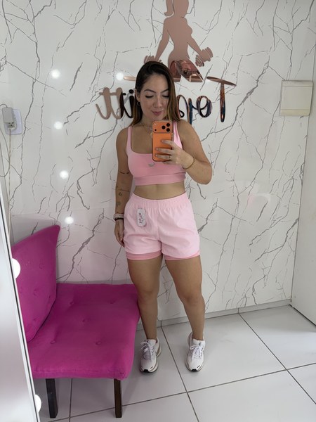 Conjunto short duplo