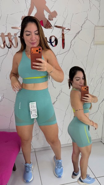 Conjunto short + top Lupo
