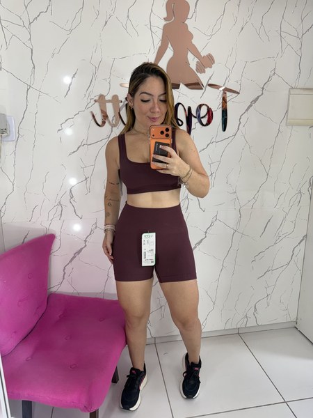 Short canelado Lupo