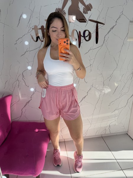 Short duplo tactel importado